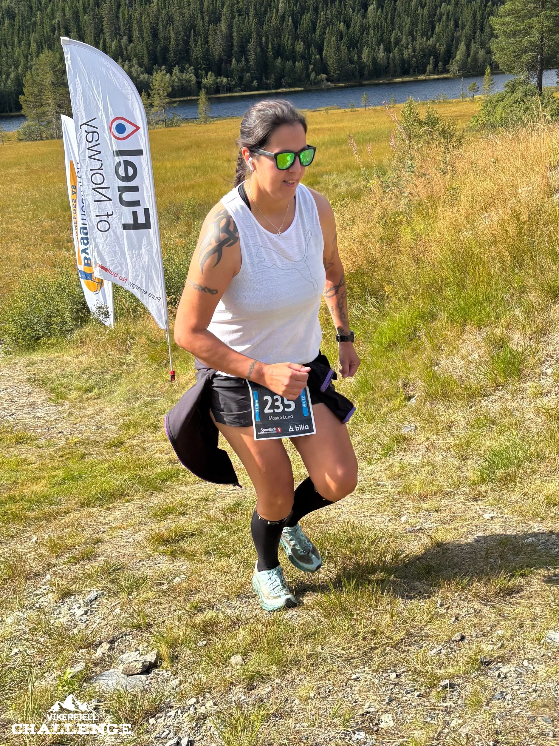 Vikerfjell Challenge – løpere i løypa