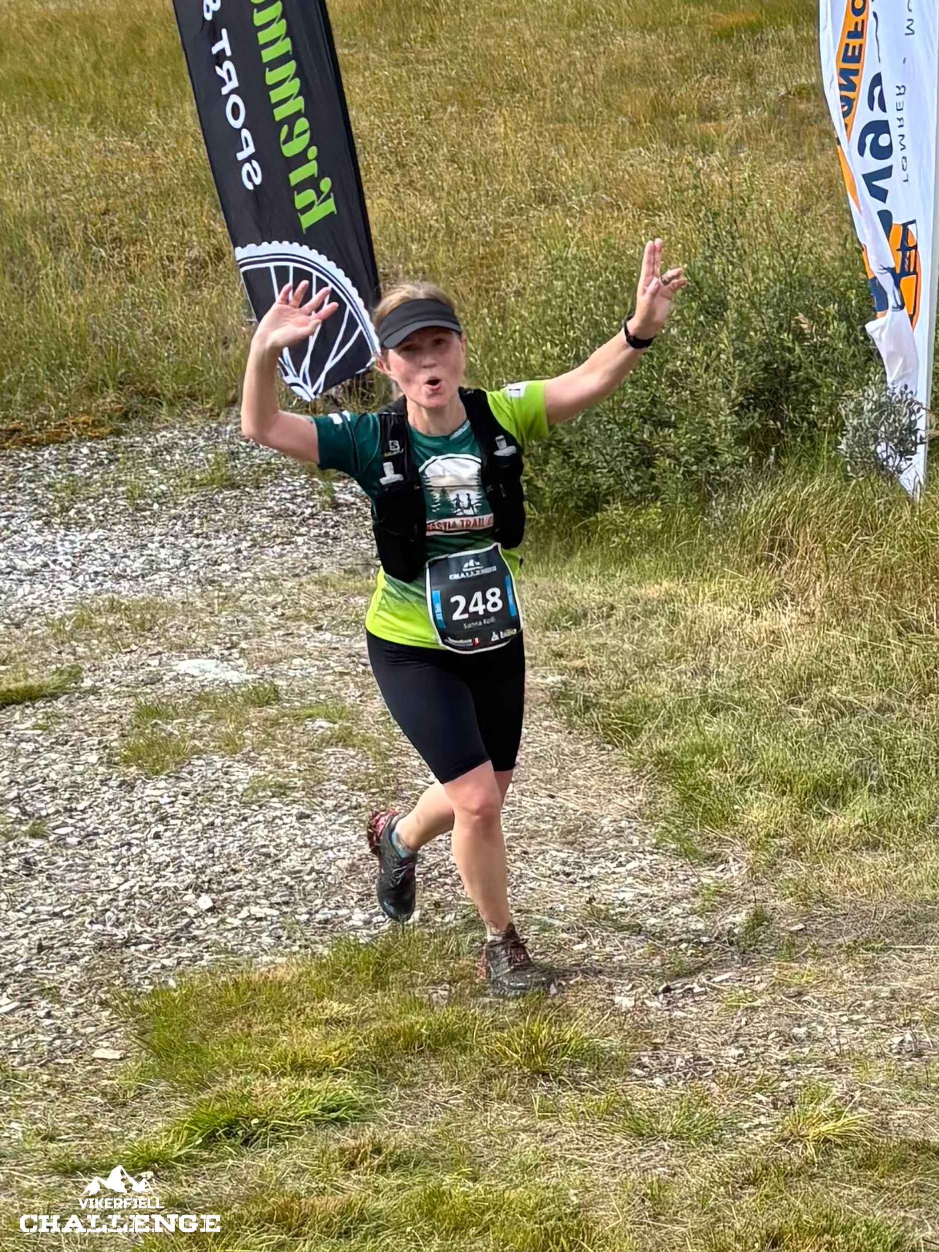 Vikerfjell Challenge – løpere i løypa